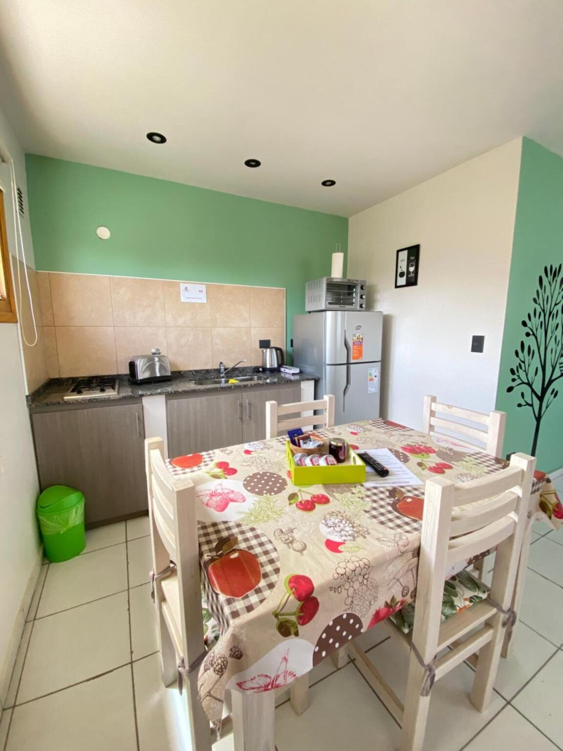 Kitchen and dining area