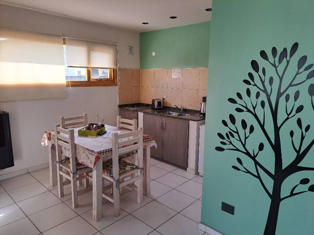 Kitchen and dining area